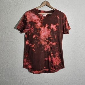 Custom Upcycled Tie Dyed Standard/Cloth Cotton Tee